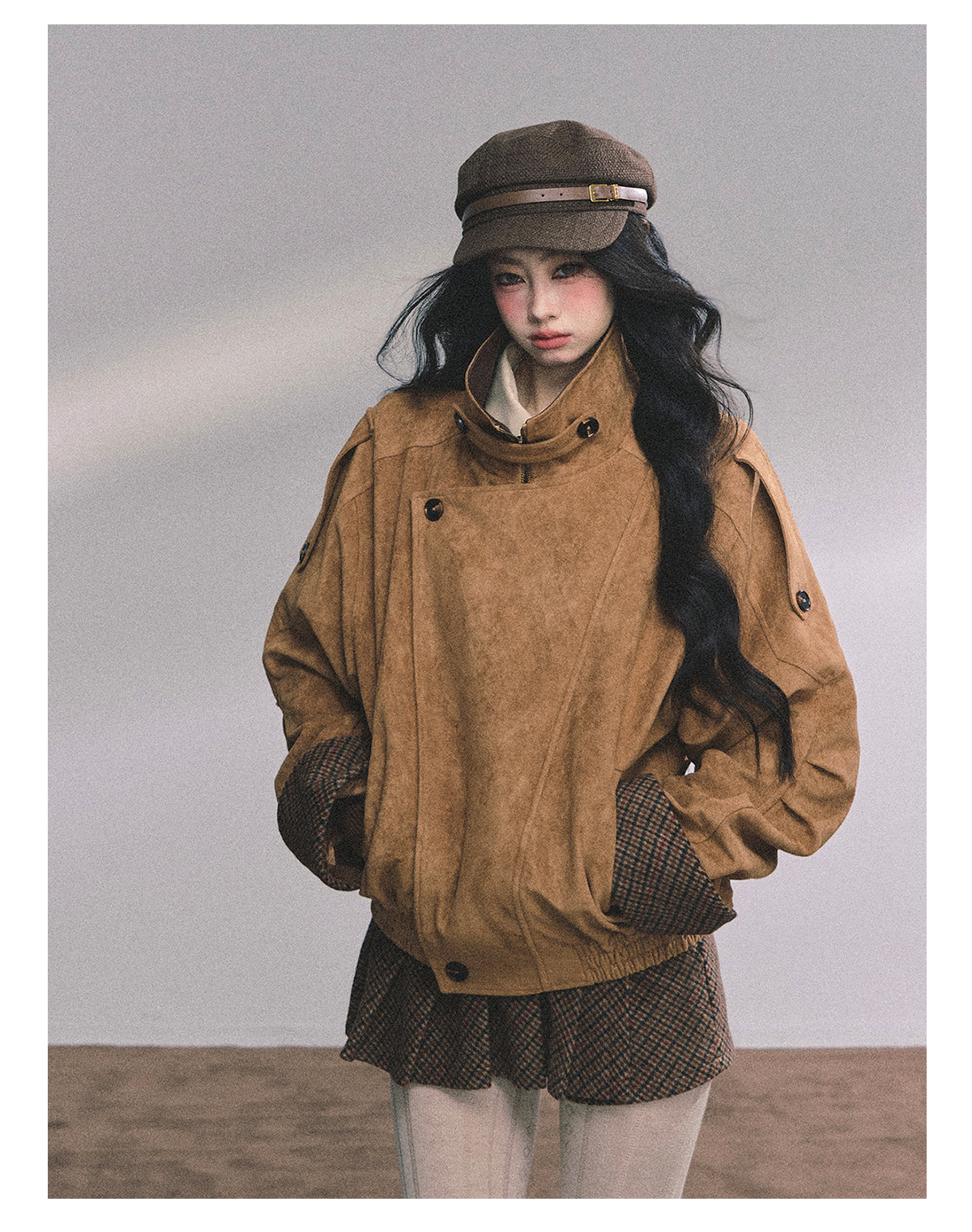 ShaoYeYan Hazelnut Warm Velvet Premium Suede Set