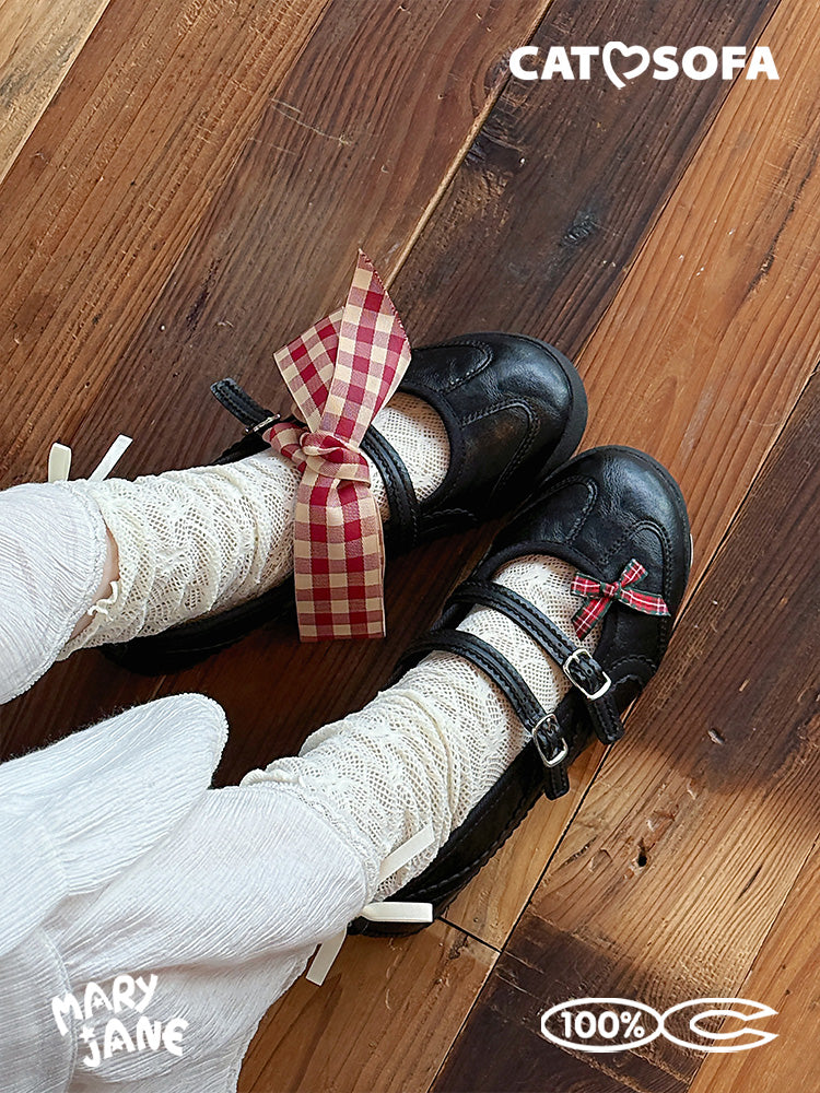 Cat&Sofa 2025 Mary Jane Flats