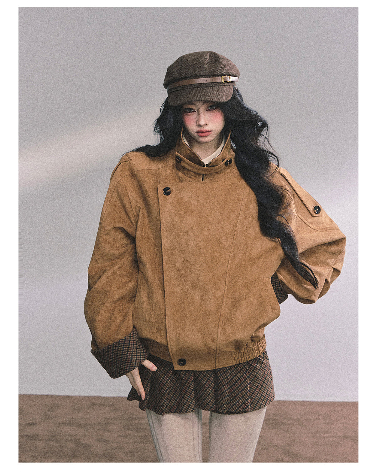 ShaoYeYan Hazelnut Warm Velvet Premium Suede Set