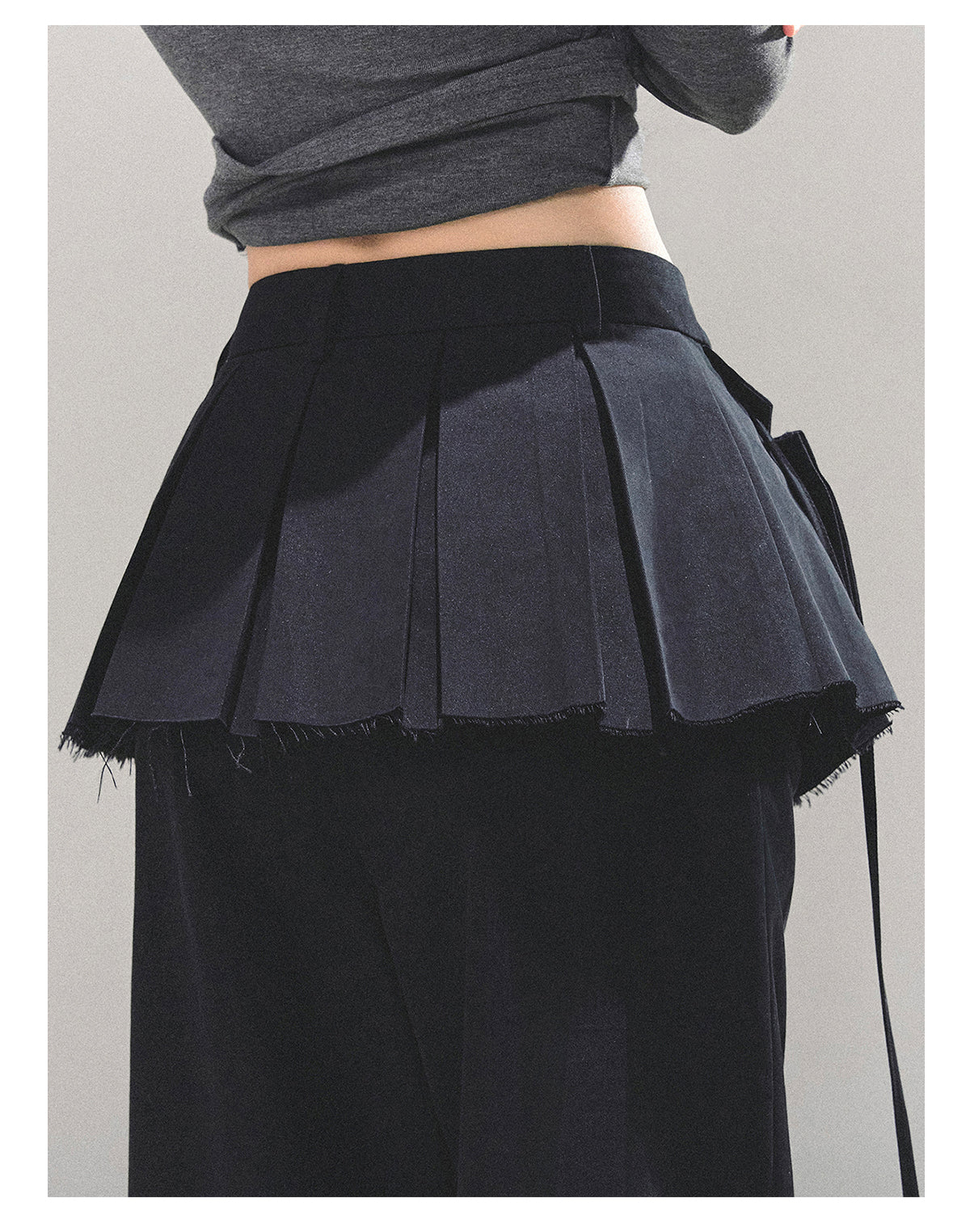 ShaoYeYan Functional Bella American Wide-Leg Pants