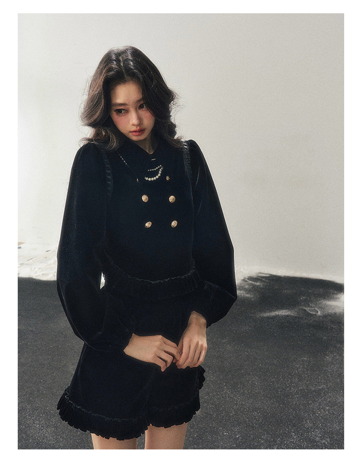 ShaoYeYan Aomalm Chapter Seven Nights French Velvet Set