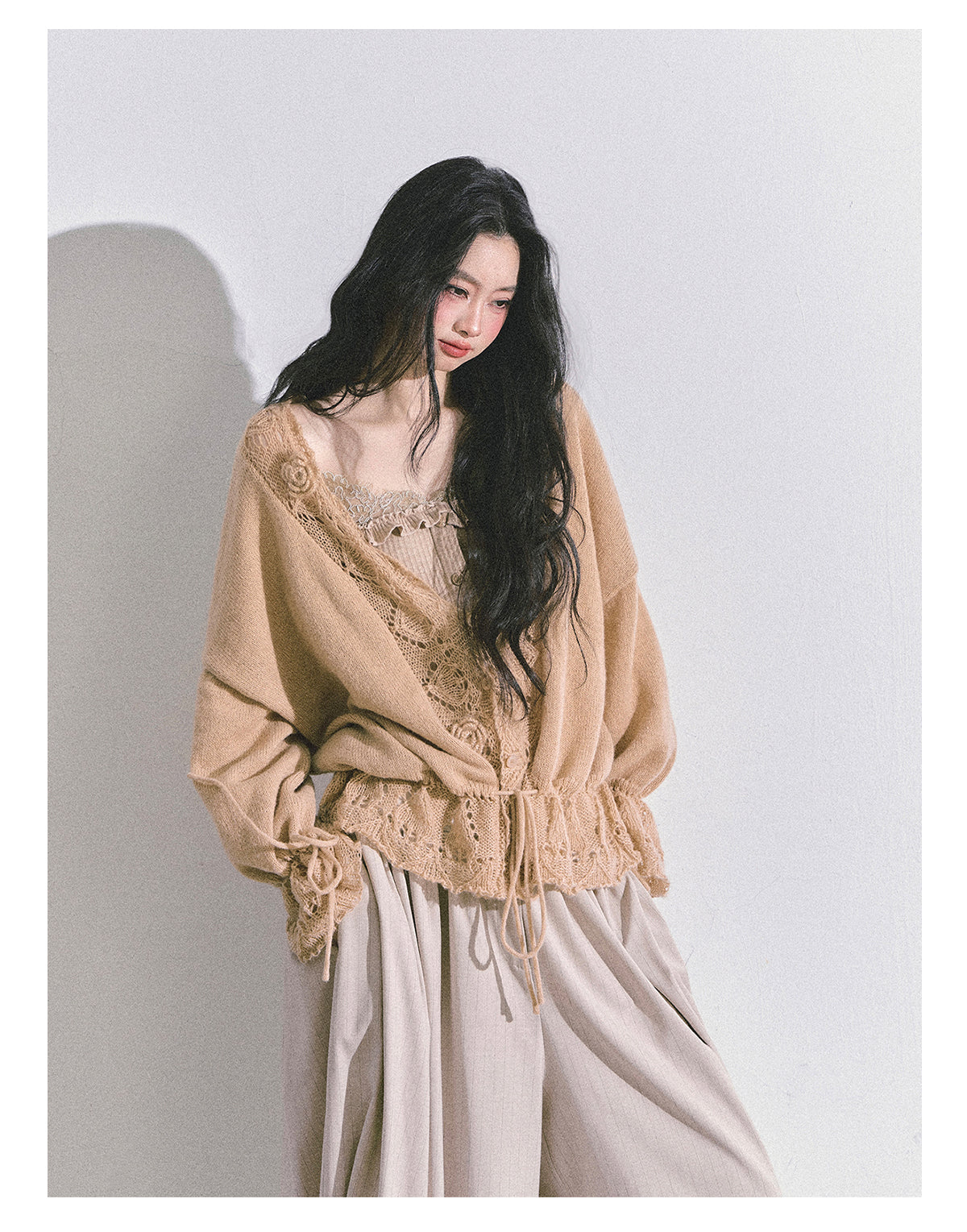 SHAOYEYAN Honey Cozy Loose Fit Knit Cardigan