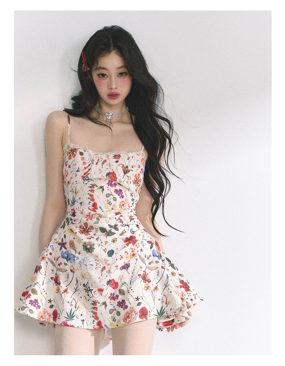 SHAOYEYAN French Floral Lace Sundress