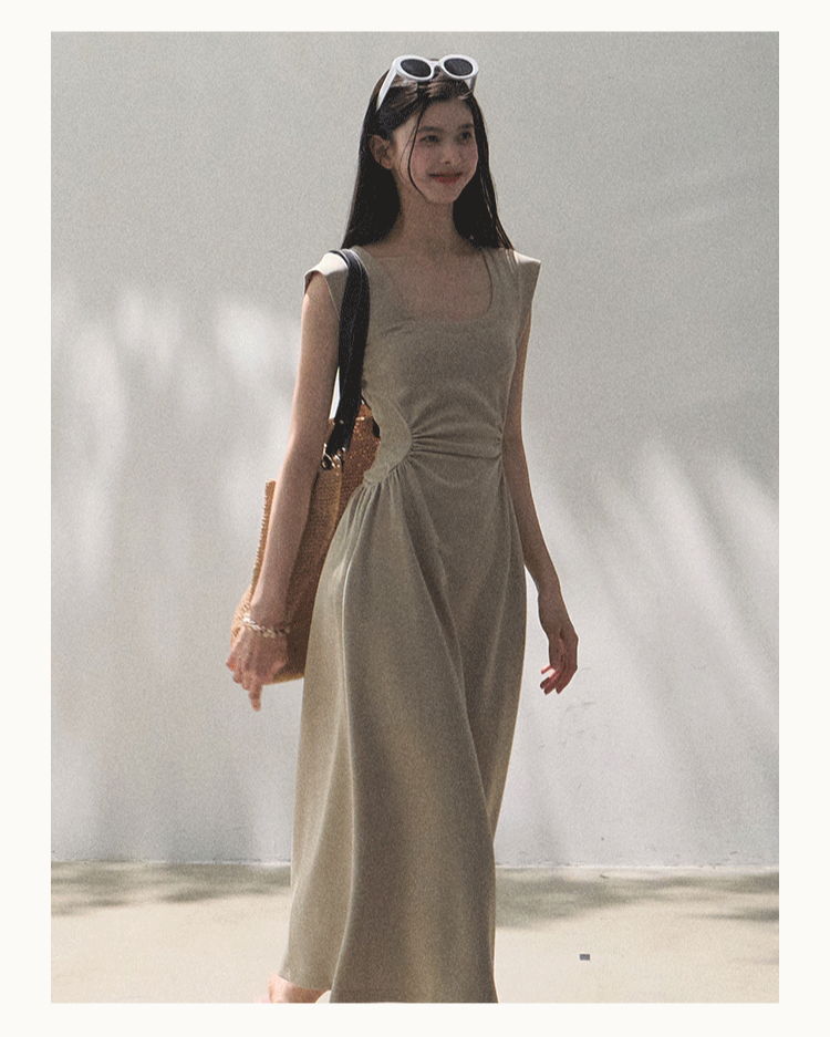 OAKMOO 'Island Summer' Lyocell Dress