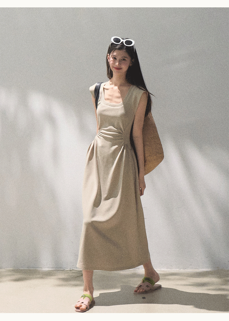 OAKMOO 'Island Summer' Lyocell Dress