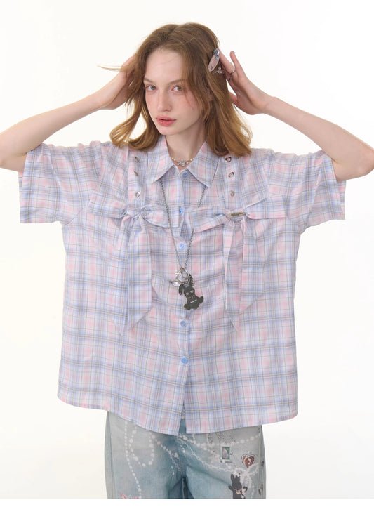 ziziFei Vintage Bow Blouse