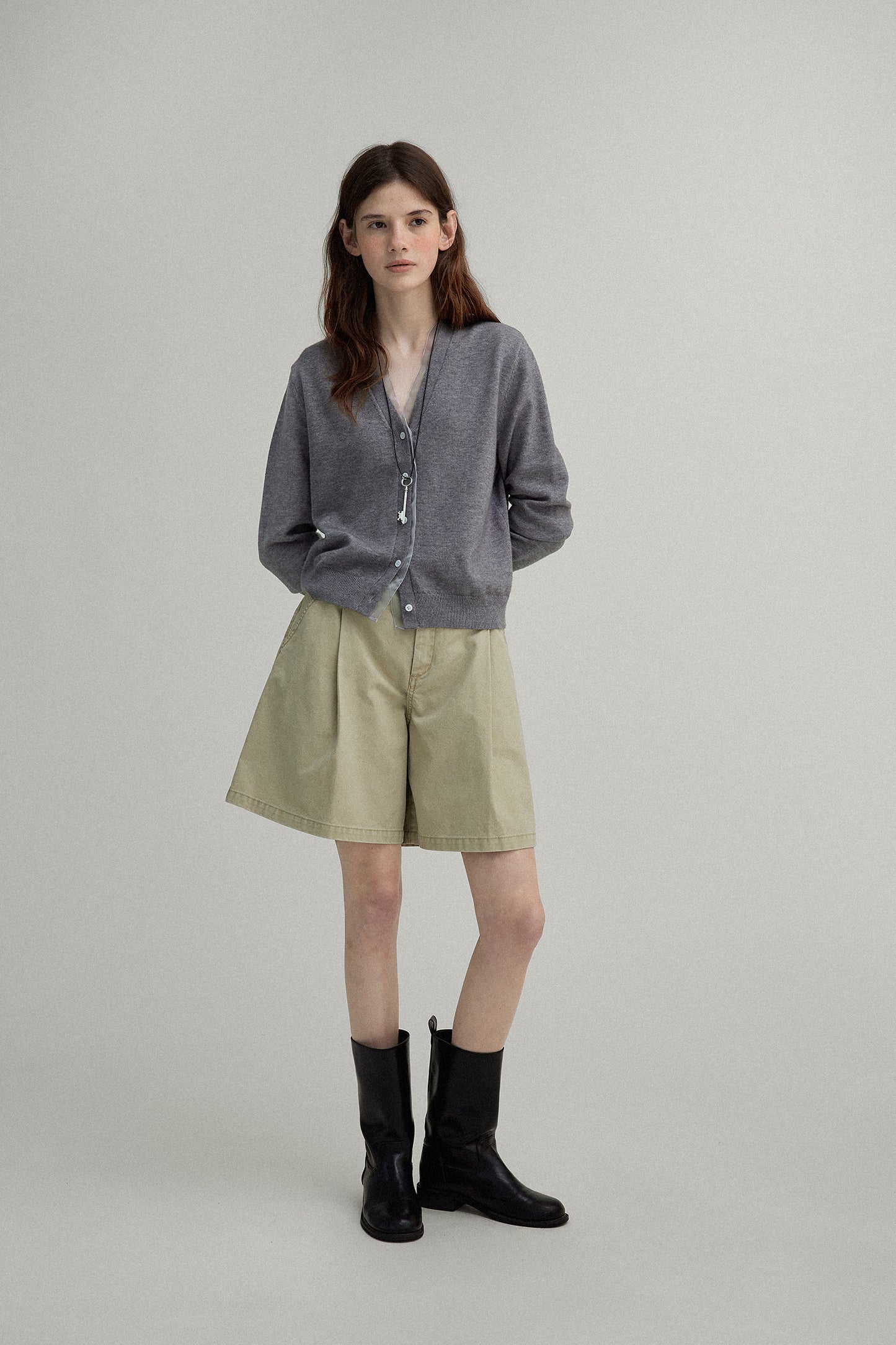 Letm "Sunrise & Sea" V-Neck Cardigan