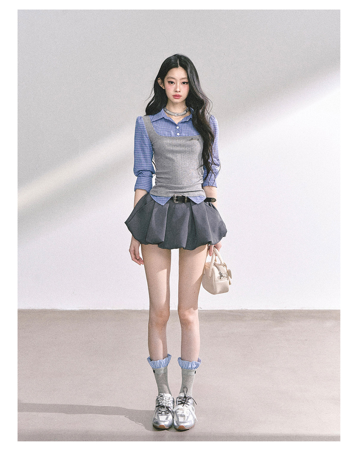 SHAOYEYAN American Style A-Line Mini Skirt