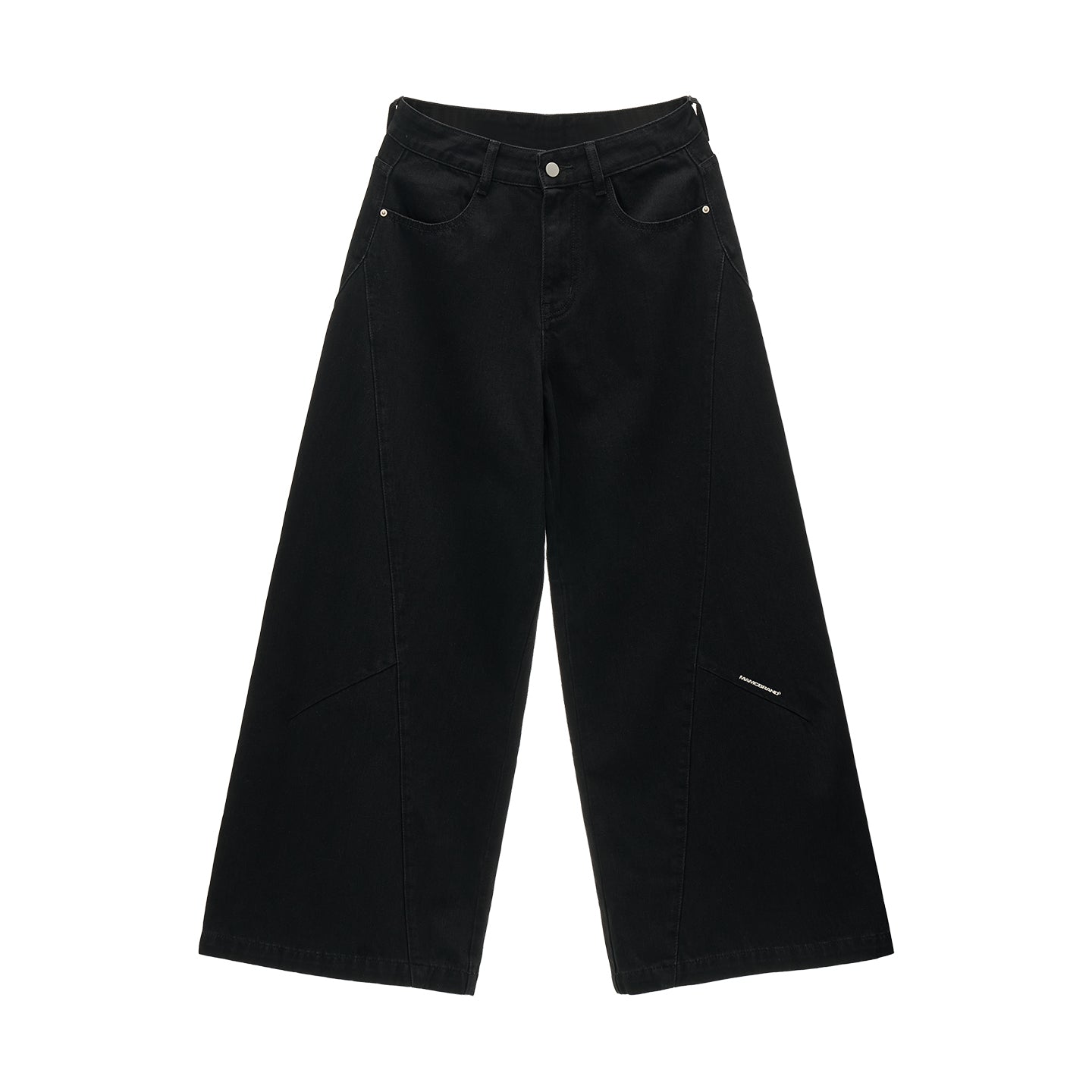 MAMC Washed Wide-Leg Jeans