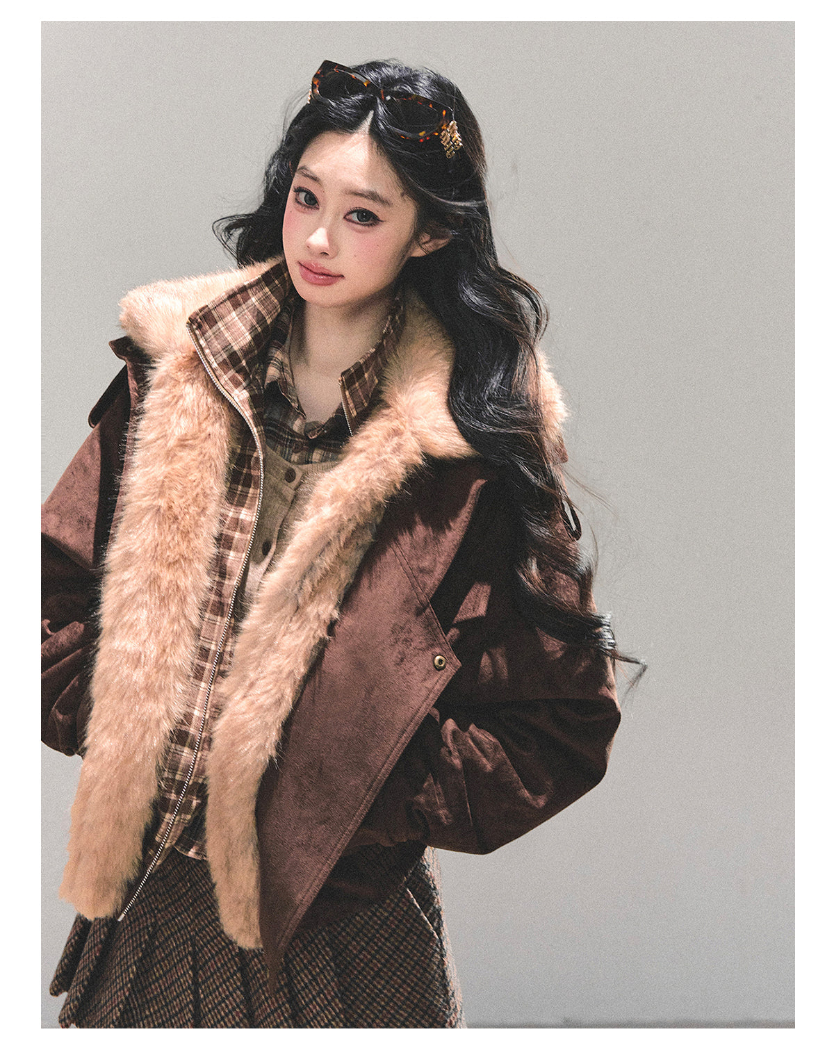 ShaoYeYan Freedom Has No End Fake Two-Layer Padded Jacket