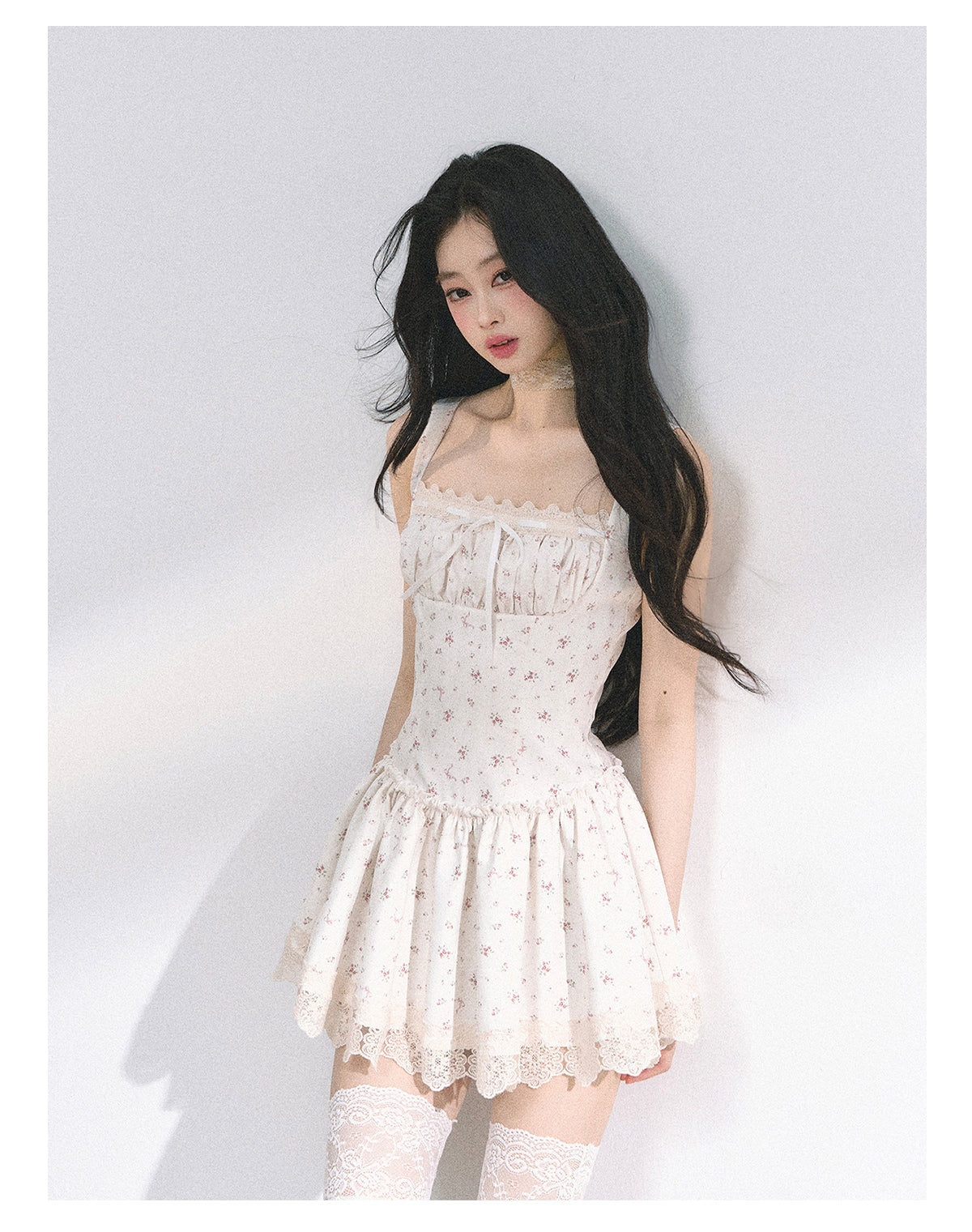 SHAOYEYAN French Lace Babydoll Dress