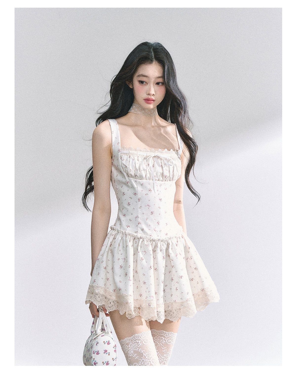 SHAOYEYAN French Lace Babydoll Dress