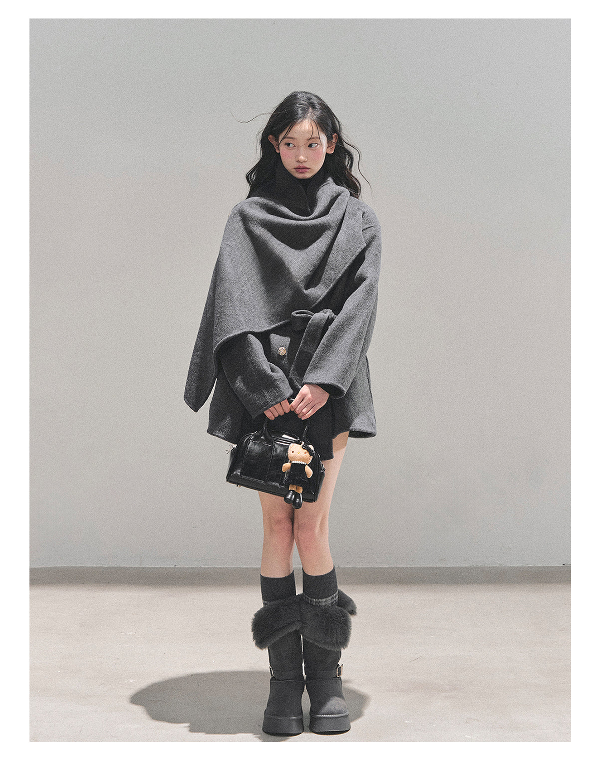 ShaoYeYan Aomalm Winter Basel Double-Faced Wool Coat
