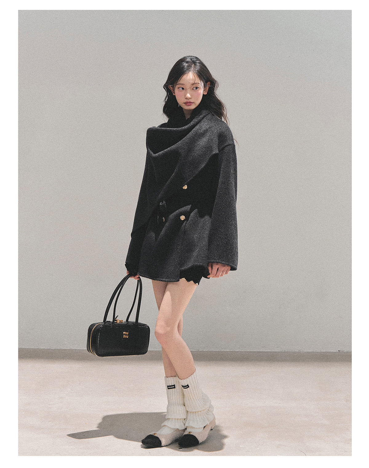 ShaoYeYan Aomalm Winter Basel Double-Faced Wool Coat