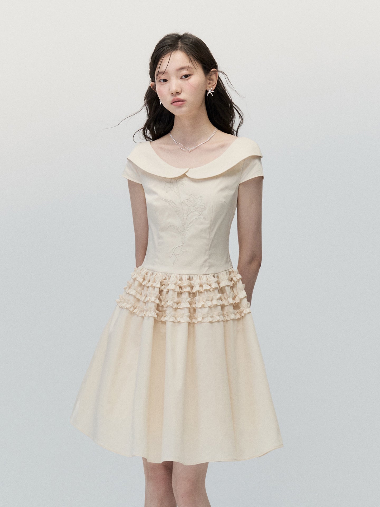 ANNATTO 'Vintage Blossom' Embroidered Dress