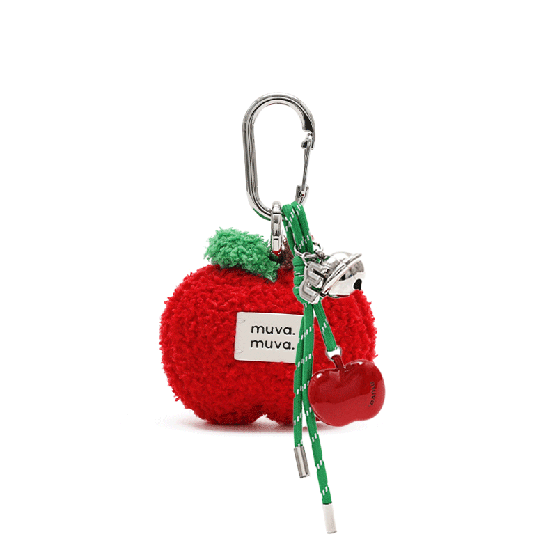 MUVA "Christmas" Faux Fur Apple Bag Charm