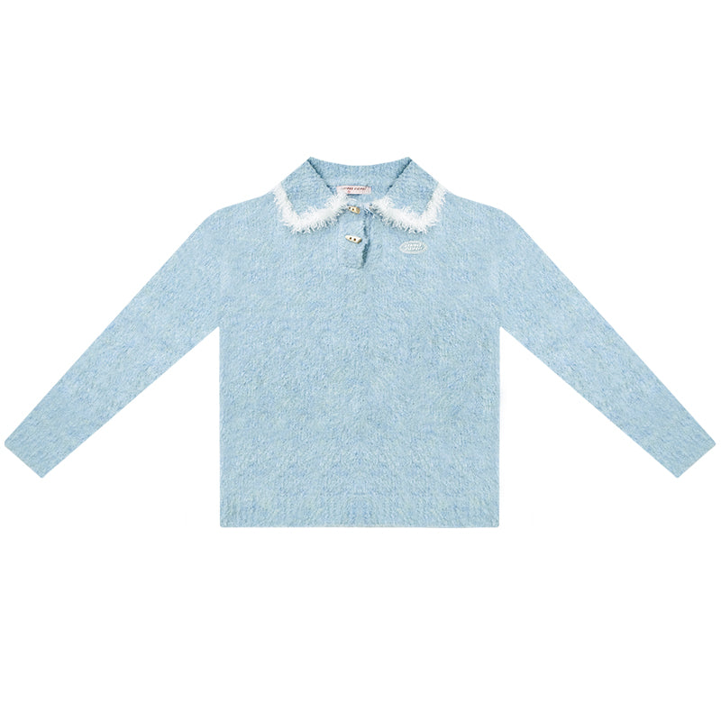 ziziFei Polo Collar Sweater