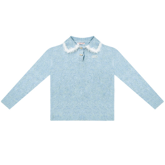 ziziFei Polo Collar Sweater