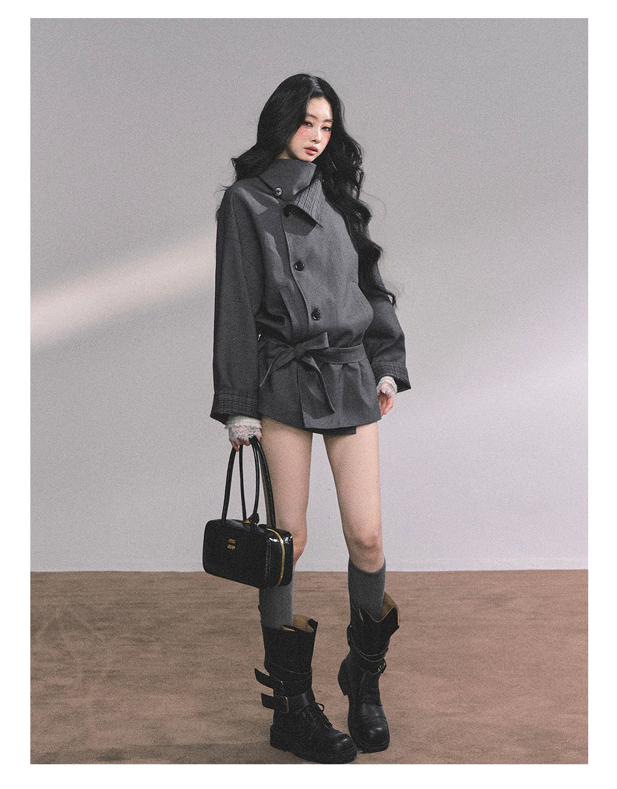 ShaoYeYan Vienna Trench Coat French British Style Luxury Blazer