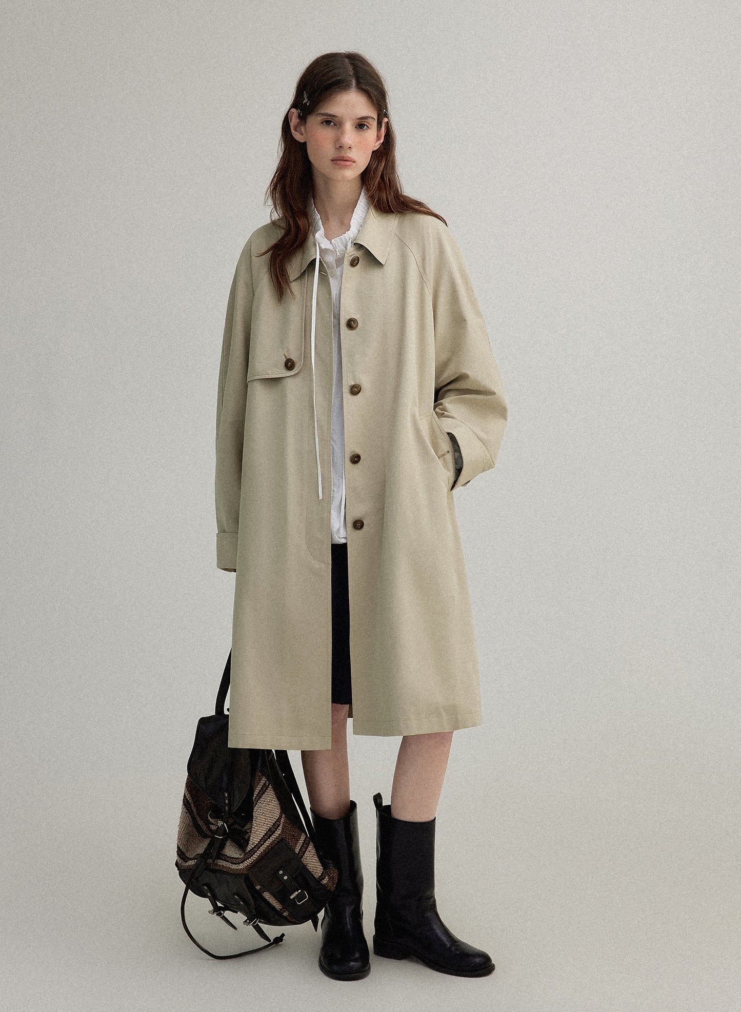 Letm "Nordic Love Letter" Trench Coat