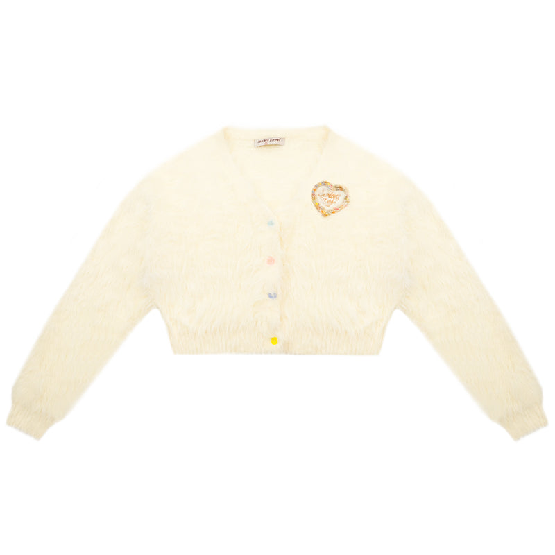ziziFei Faux Mink Cardigan