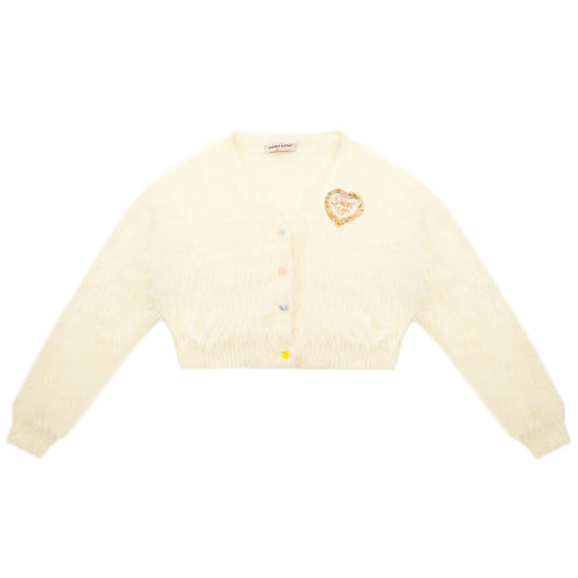 ziziFei Faux Mink Cardigan