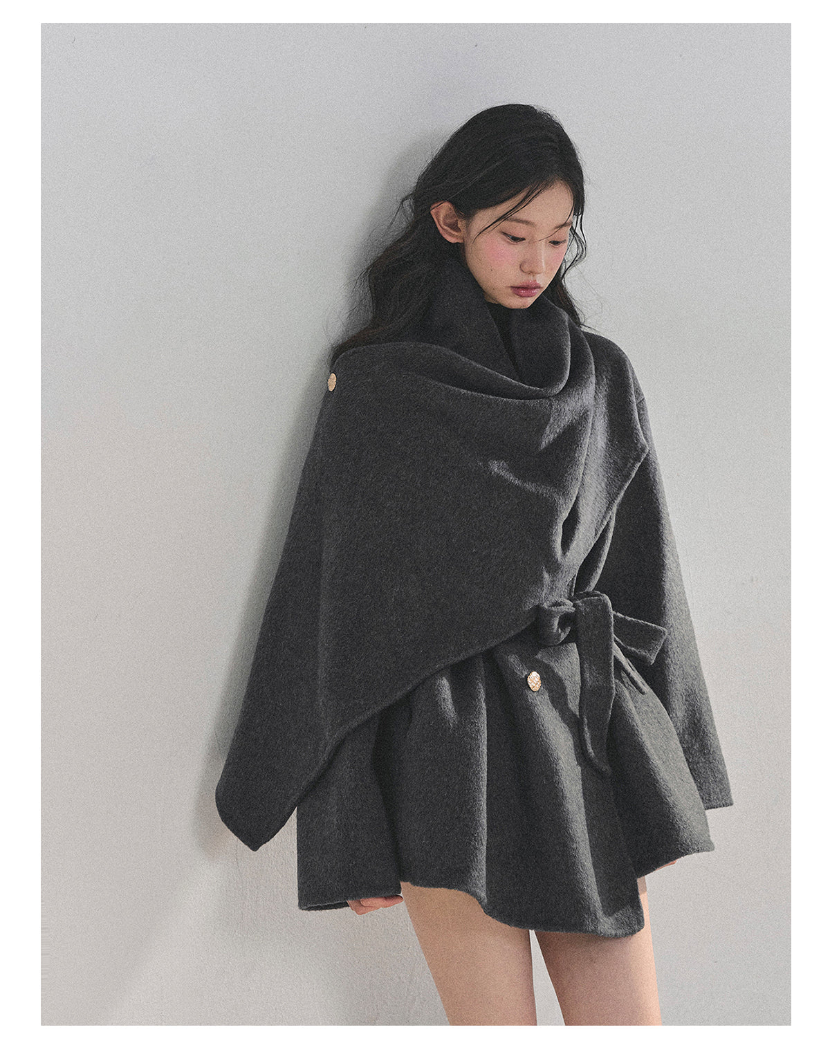 ShaoYeYan Aomalm Winter Basel Double-Faced Wool Coat