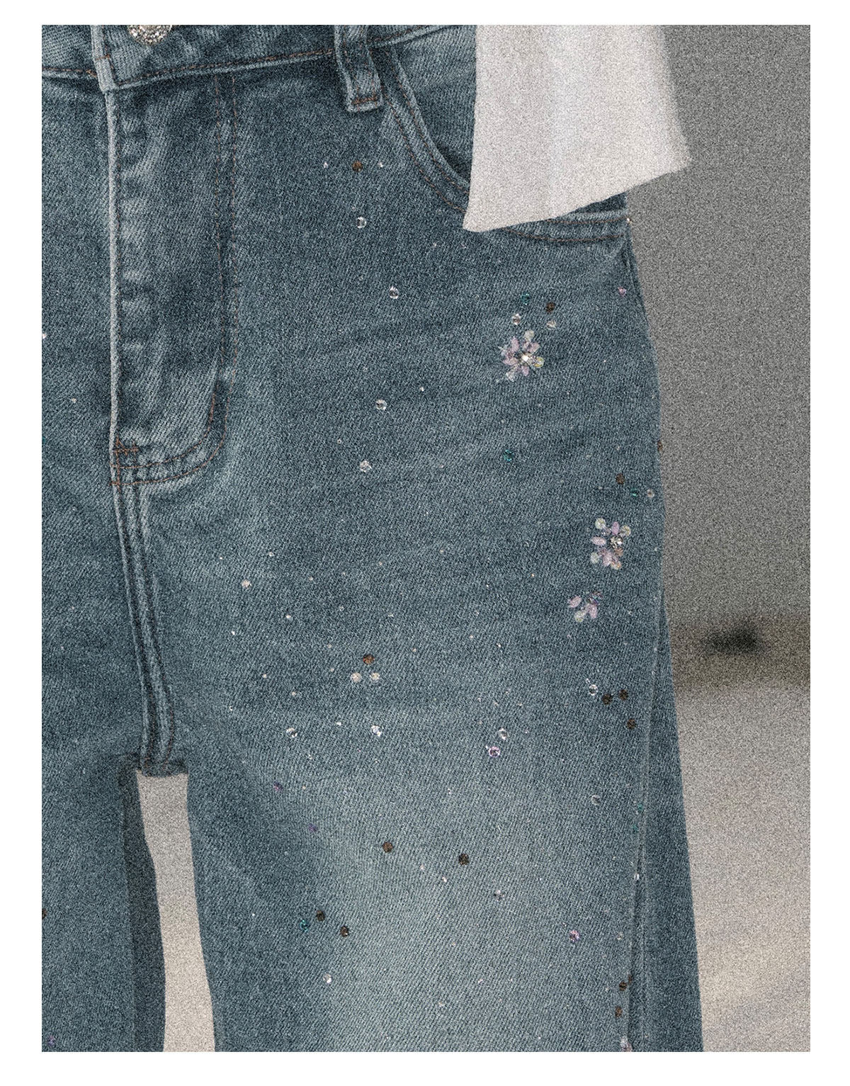 ShaoYeYan Aomalm Fragments of the Galaxy Sparkle Jeans