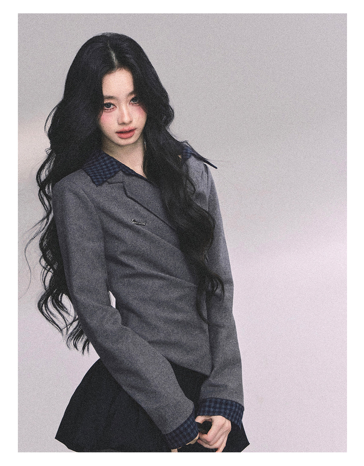 ShaoYeYan Aussie Junior Fake Two-Piece American Polo Shirt