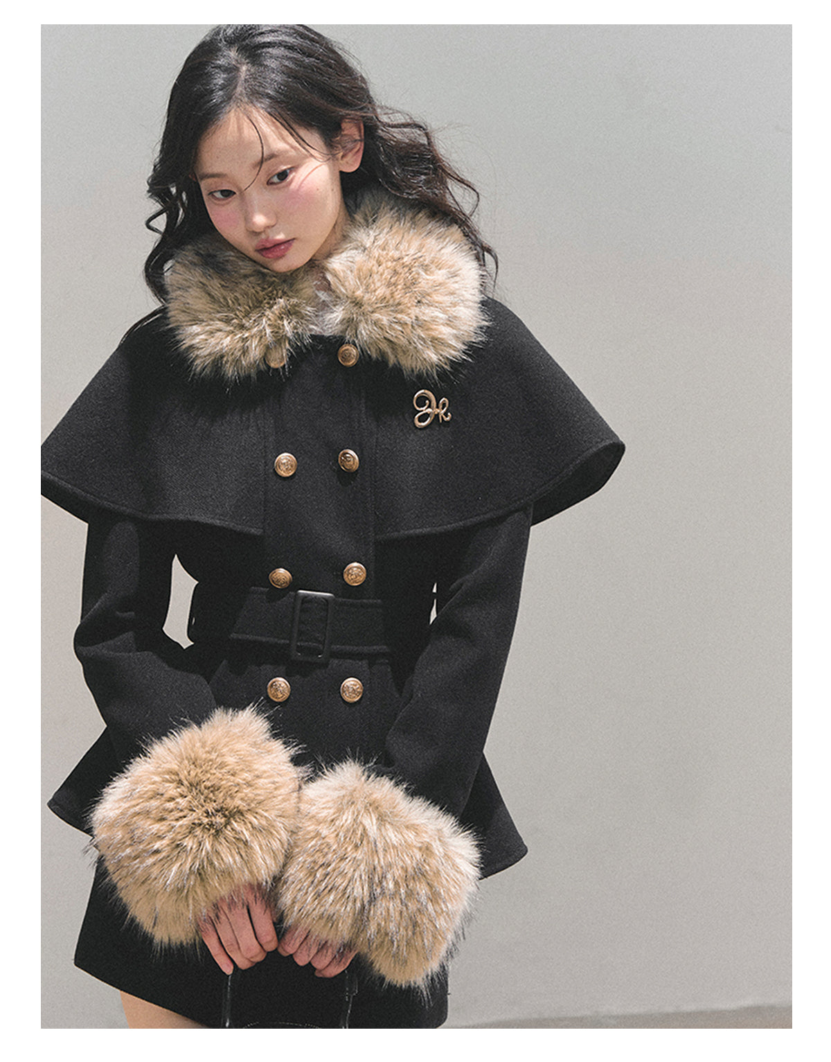 ShaoYeYan Aomalm Snow Country Warmth French Dress Set