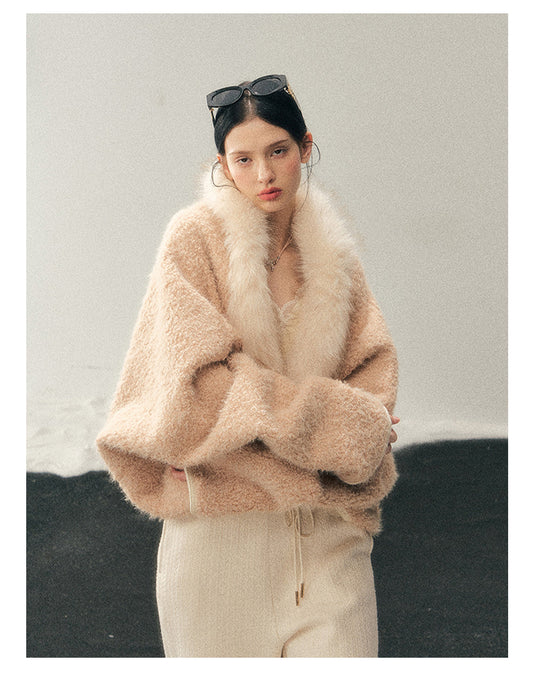 ShaoYeYan Aomalm Velvety Sigh French Plush Coat