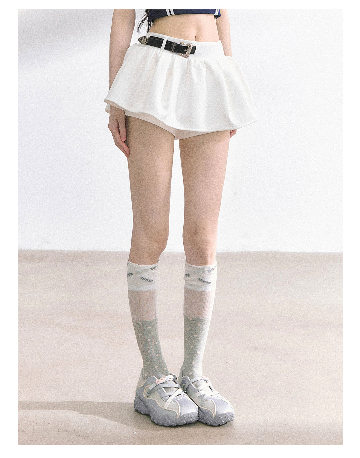 SHAOYEYAN American Style A-Line Mini Skirt