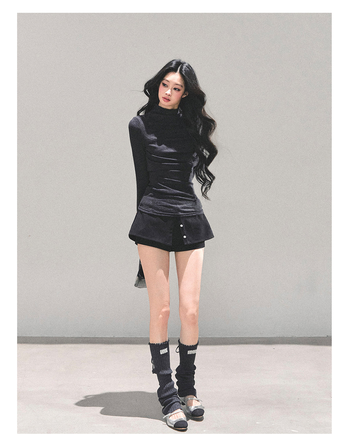 ShaoYeYan Silent Echo Semi-Turtleneck Base Layer