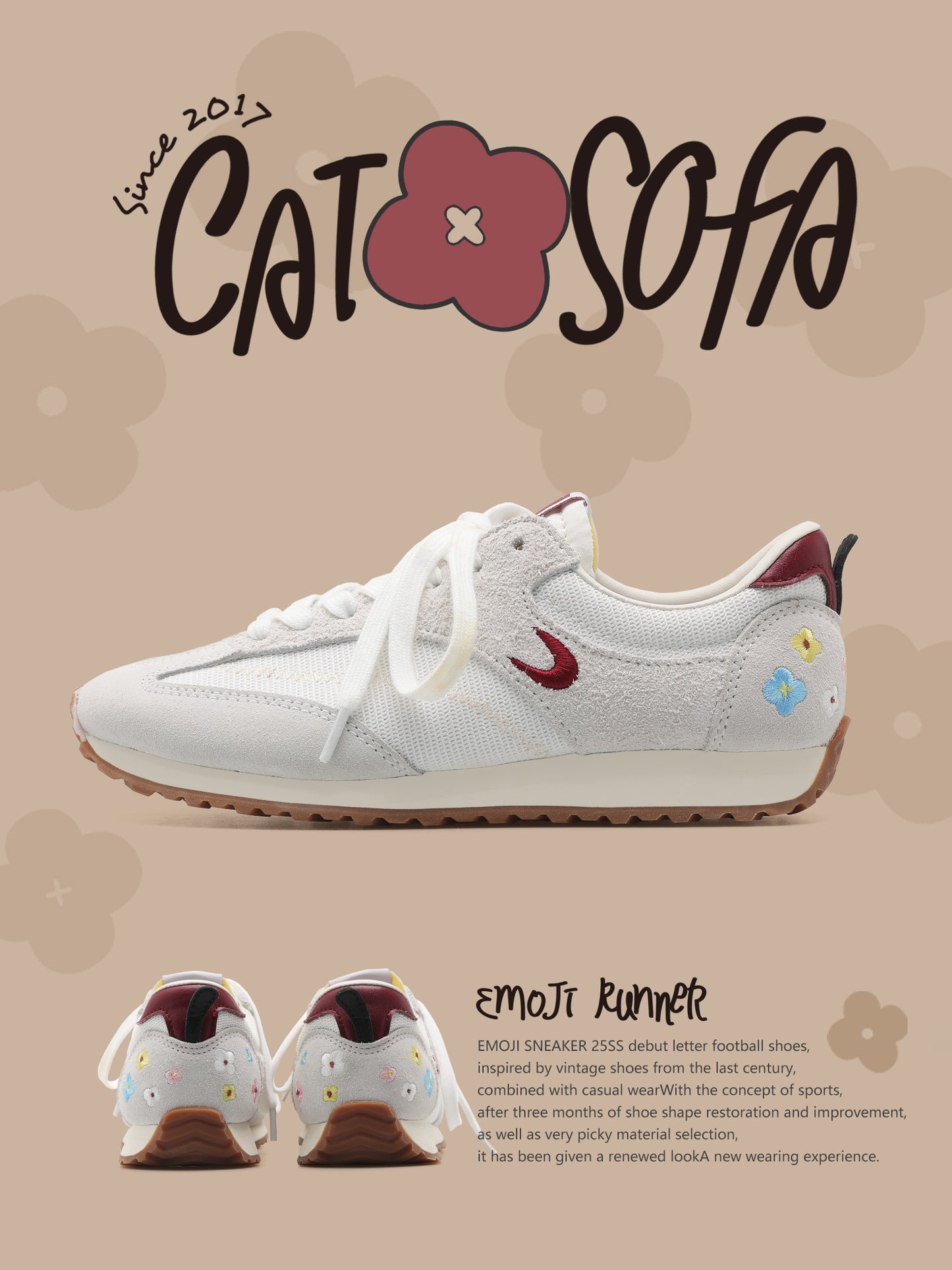 Cat&Sofa Daffodil Outdoor Sneakers