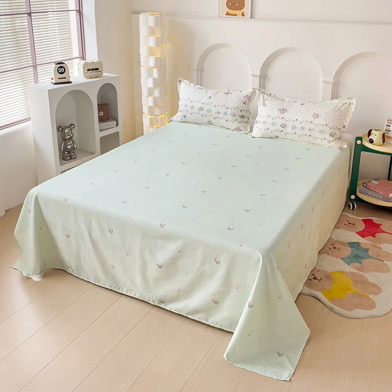 Floral Rabbit Duvet Cover Bedding Set