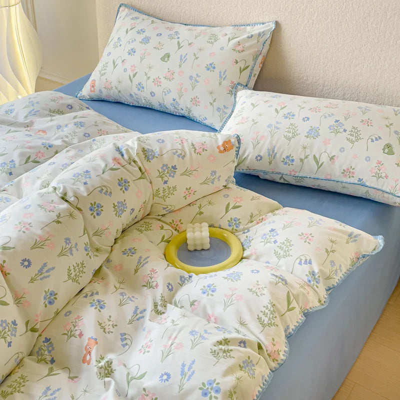 Pastoral Floral Bedding Set