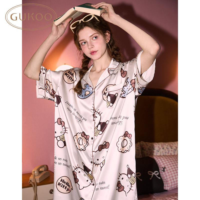 Gukoo Hello Kitty Sleepwear Set